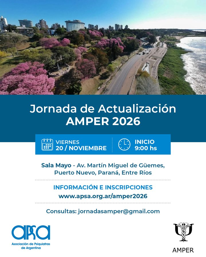 Flyer Jornada de Actualización AMPER 2026